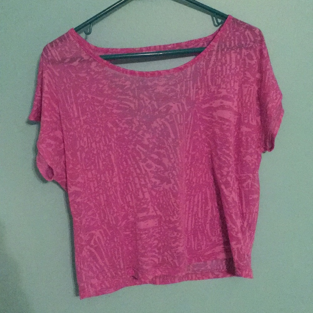 Pink/Purple See through T-Shirt